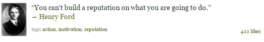 Reputation Quote