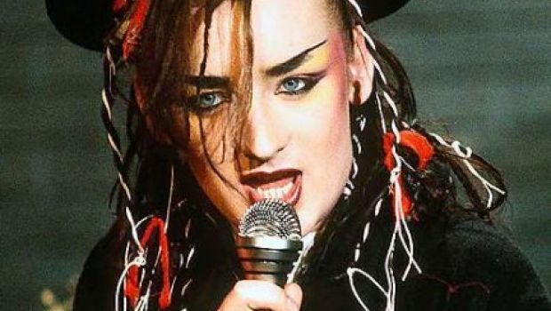 Boy George in braids 