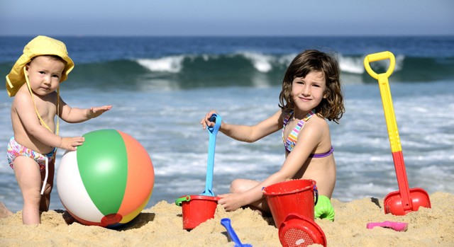 Children on Beach