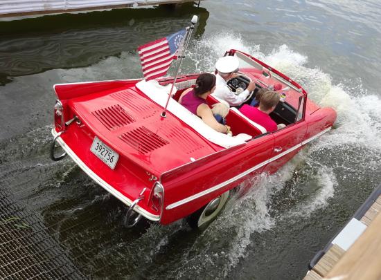 amphicar tours disney springs