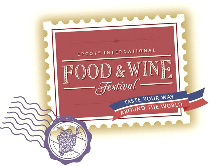Epcot International Food Wine Festival Logo poster