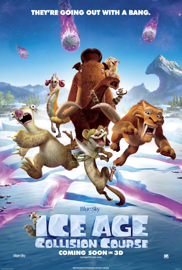 Ice Age Collision Course poster