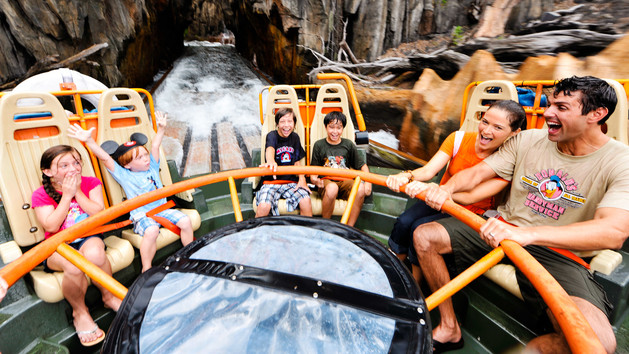 Kalid River Rapids Disney ride image