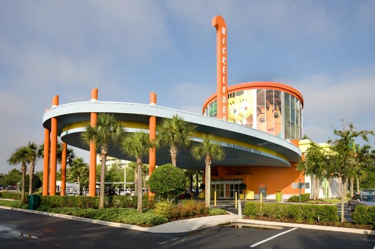 Nickelodeon Hotel Exterior entrance view 