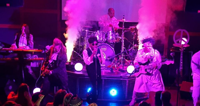 Purple Masquerade Tribute to Prince in concert photo