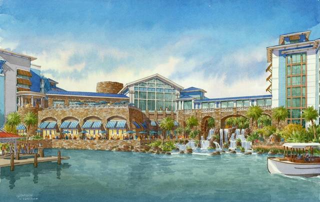 Sapphire Falls Hotel Resort Artist Rendering 