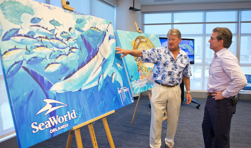 SeaWorld Guy Harvey w Art Image 