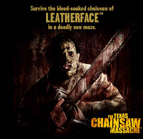 Texas Chainsaw Massacre Halloween Horror Nights poster 