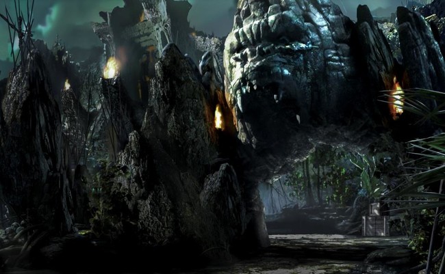 Universal Orlando Skull Island Reign of Kong ride entrance image 